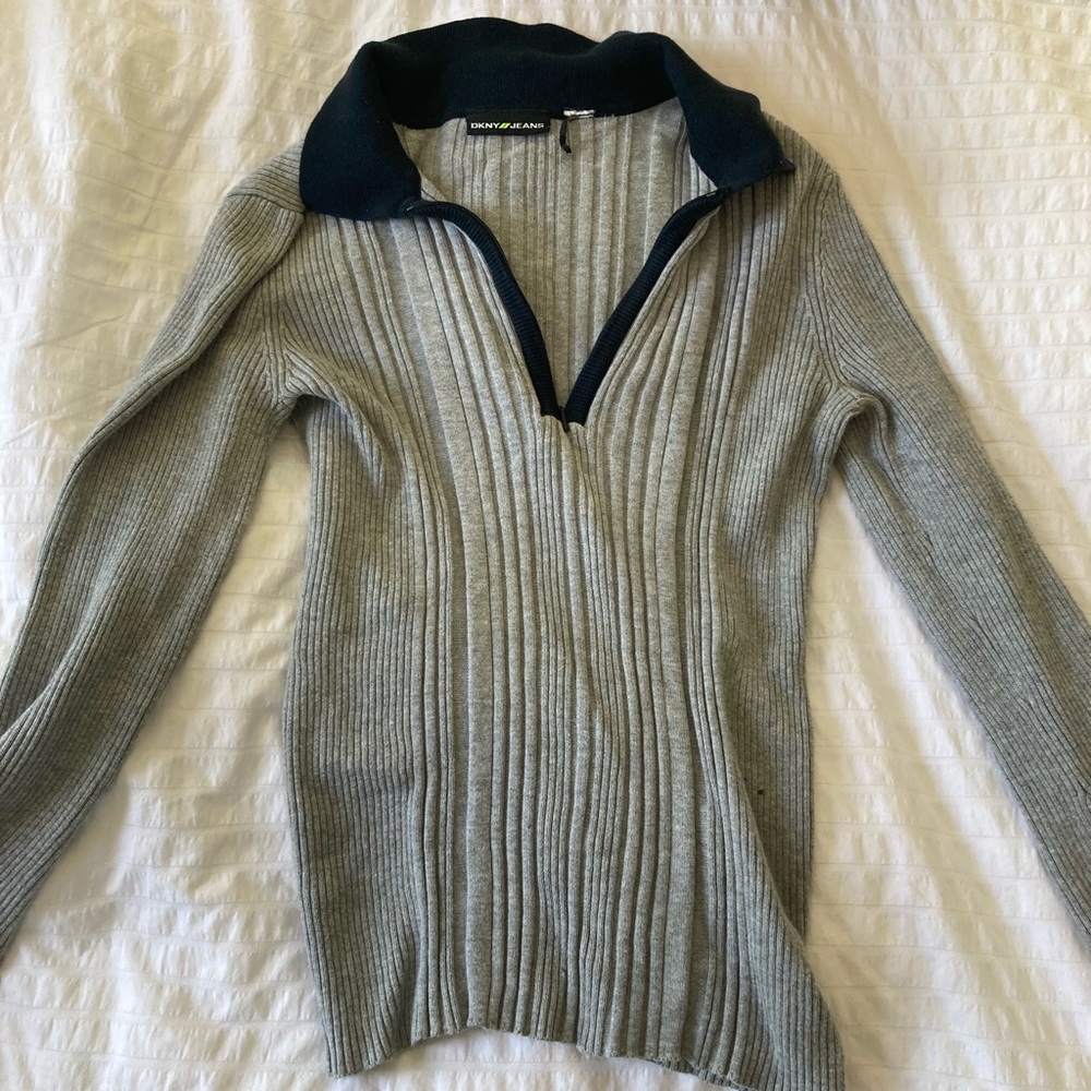 DKNY Vintage Quarter zip
